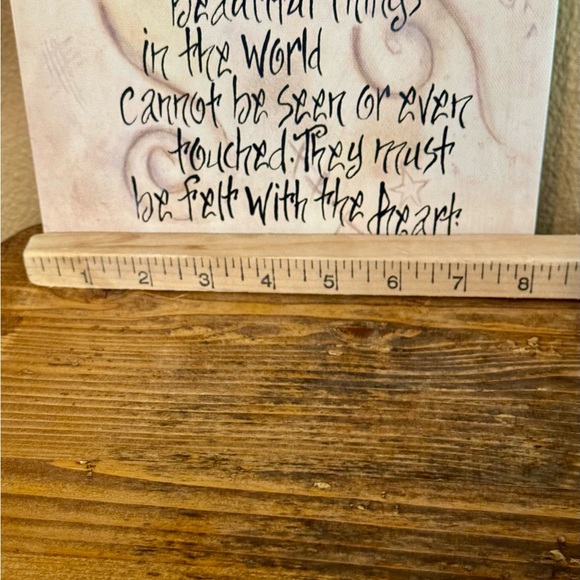 Canvas Art with Inspirational Hellen Keller Quote Designed by Rhonda Kullberg - Picture 5 of 7
